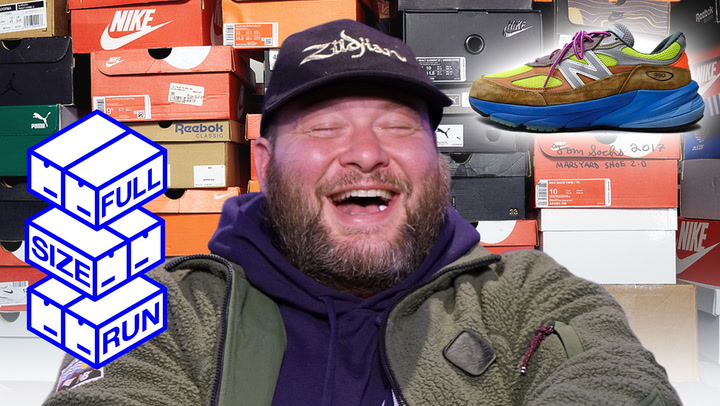 Action Bronson Gets the Sneaker of His Dreams With New Balance | Full Size Run