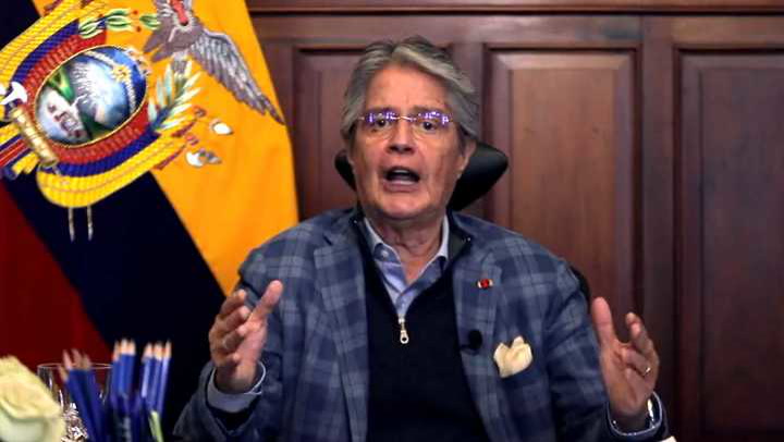 Ecuador: Guillermo Lasso dice que el líder indígena busca dar un golpe de Estado