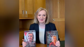 If you want free world to win again, buy my book, says Liz Truss