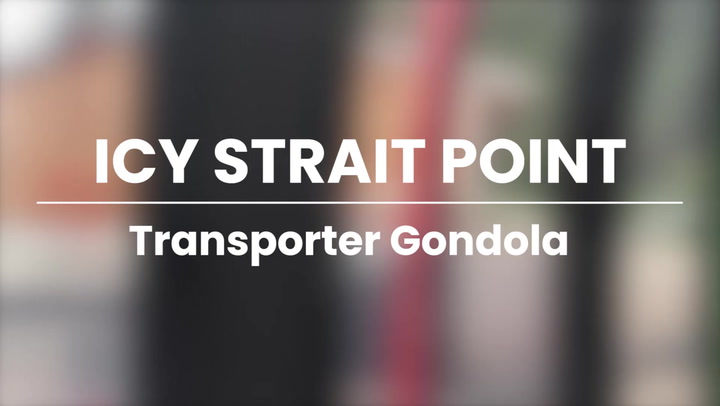 Icy Strait Point's New Transporter Gondola (POV Video, 2021)