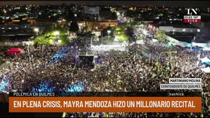 La fiesta multitudinaria y sin protocolos que organizó Mayra Mendoza