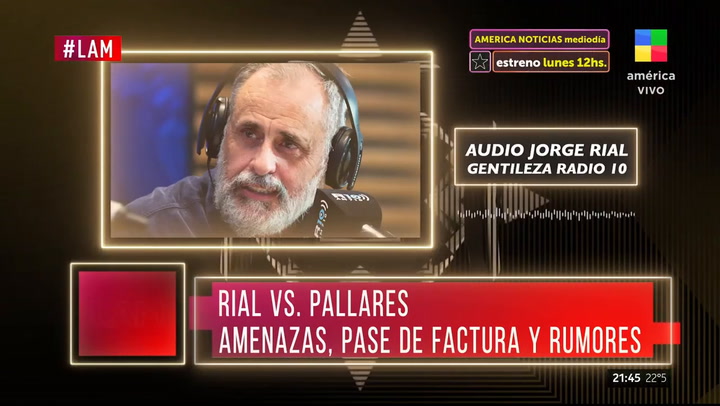 Jorge Rial vs Pallares