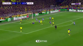 Con un gol de Sabitzer el Dortmund está consiguiendo la clasificación