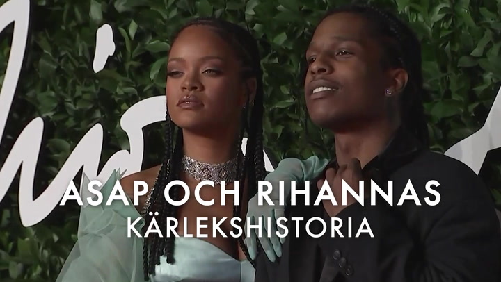 ASAP Rocky och Rihannas kärlekshistoria
