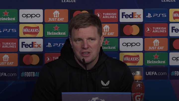 Eddie Howe Sticks Up For Players After Newcastle Crash Out Of Europe Original Video M244471