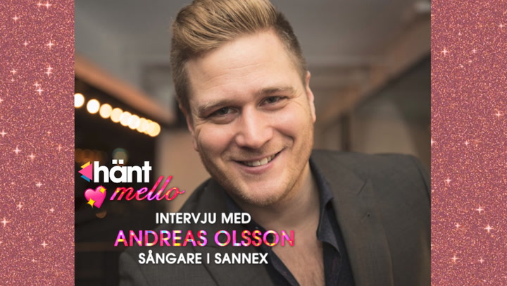 Tv-intervju med Mello-aktuella Andreas Olsson i Sannex