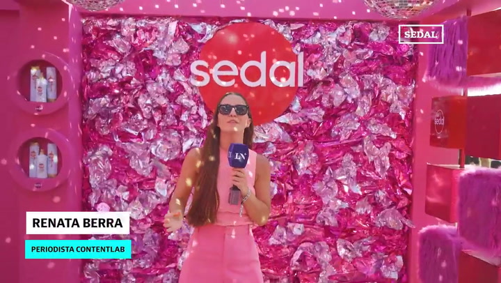 Sedal estuvo presente en el Lollapalooza Argentina con su stand de estaciones de peinados
