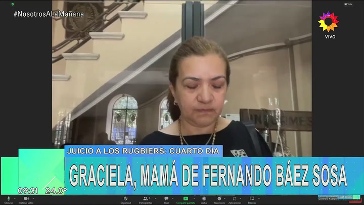 Habló la mamá de Fernando 