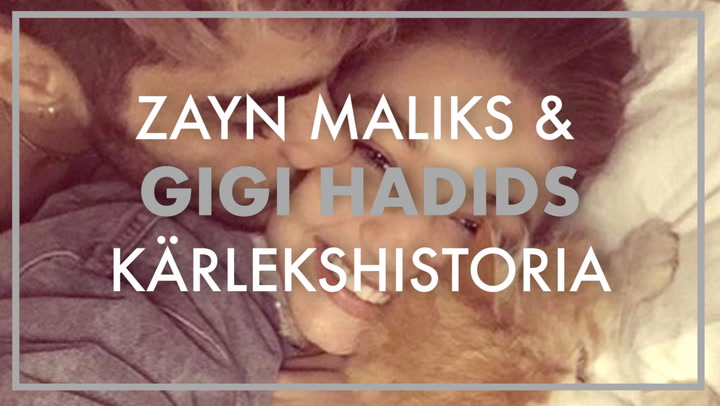 Gigi Hadid och Zayn Maliks kärlekshistoria - så träffades paret