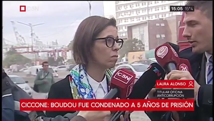 Habla Laura Alonso tras la condena de Amado Boudou - Fuente: C5N