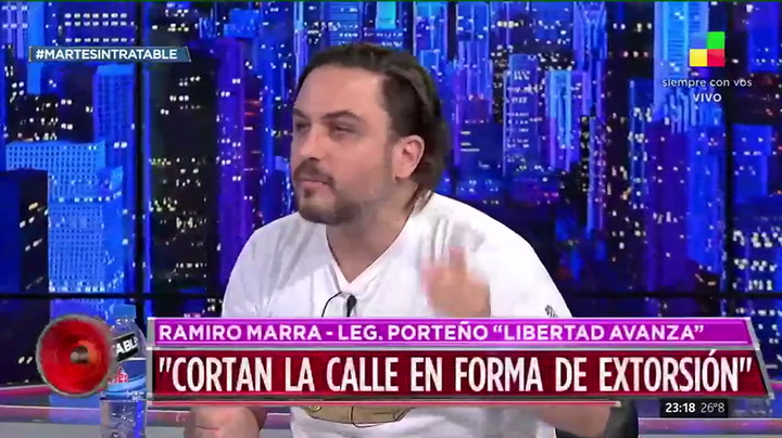 Eduardo Belliboni invitó a Ramiro Marra 'arreglar los problemas afuera'