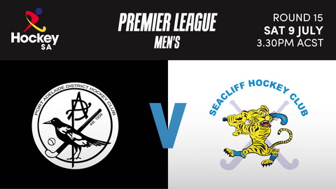 Port Adelaide District Hockey Club - SA Men's v Seacliff Hockey Club - SA Mens