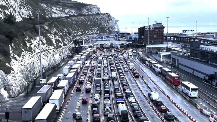 Port of Dover declares critical incident as high levels of traffic caused lengthy delays