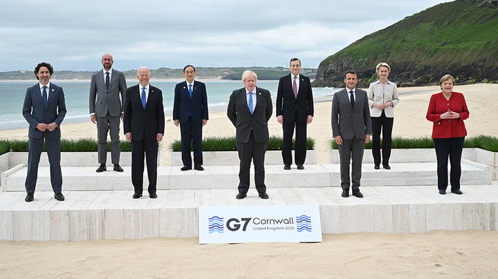 Watch live as G7 leaders gather for second day of summit