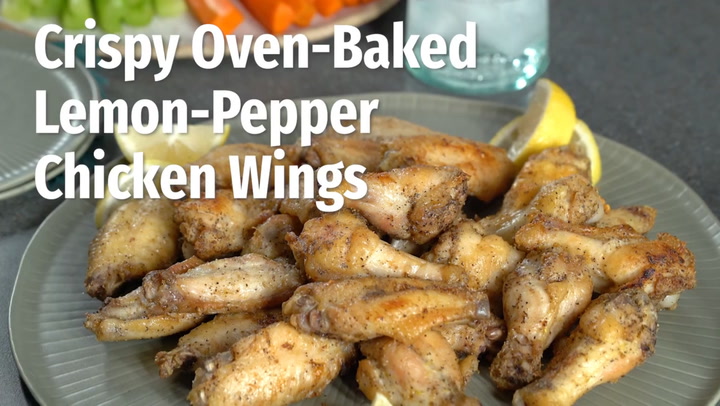 Amazing Crispy Baked Lemon Pepper Wet Wings (may cause addiction) - My  Kitchen Little