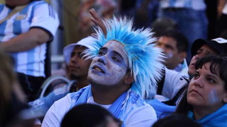 Así se vivió el partido entre Argentina y México en el 'Fan Fest' de Palermo