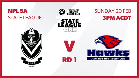 20 February Round 1 - NPL SA State League 1 Adelaide University SC v Adelaide Hills