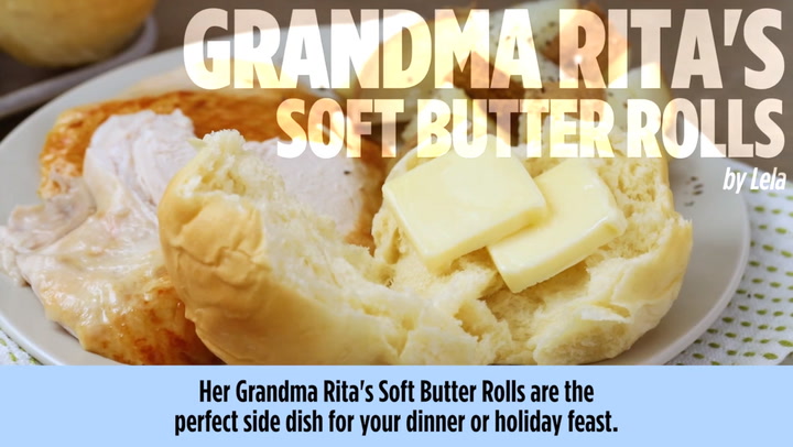 Grandma Rita's Soft Butter Rolls Recipe