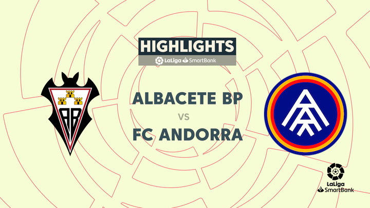 LaLiga SmartBank (J7): Resumen y goles del Albacete 1-1 Andorra