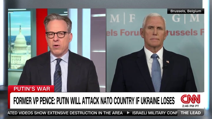 Pence: 'New Republican Isolationism' Is Because of Biden's Failures