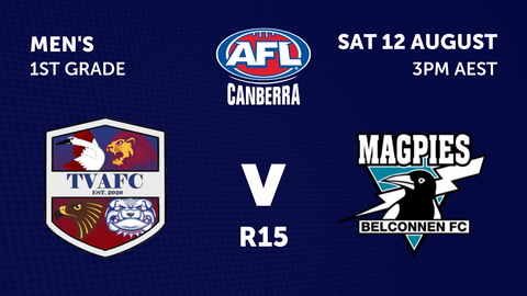 Tuggeranong Valley Football Club - AFL Canberra Women v Belconnen Magpies - AFL Canberra Mens
