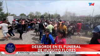  Desborde en el funeral de Huguito Flores
