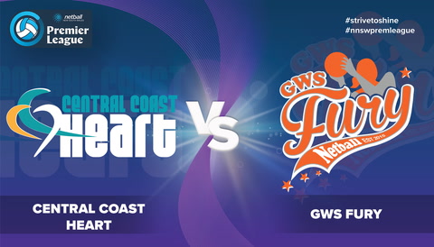 Central Coast Heart - Open v GWS Fury - Open