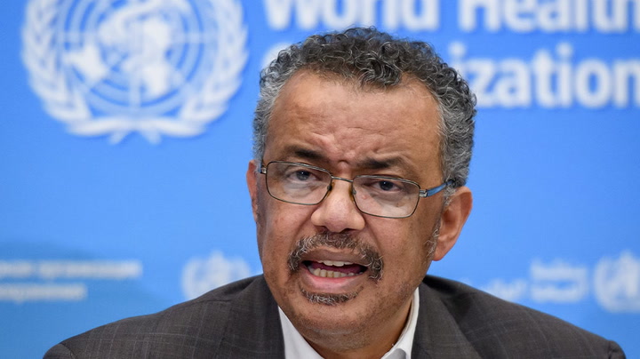 Watch live as WHO chief Tedros leads Covid briefing