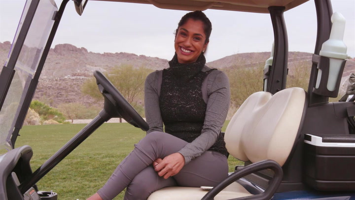 Hip Hop Gets Seema Sadekar Ready To Play Golf