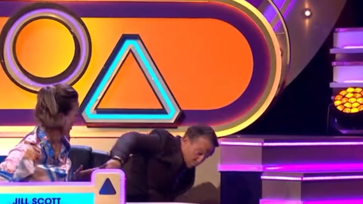 Bradley Walsh falls down flight of stairs whilst hosting BBC Blankety Blank
