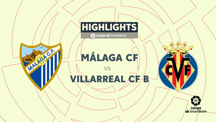 LaLiga SmartBank (J7): resumen y goles del Málaga 1-1 Villarreal B