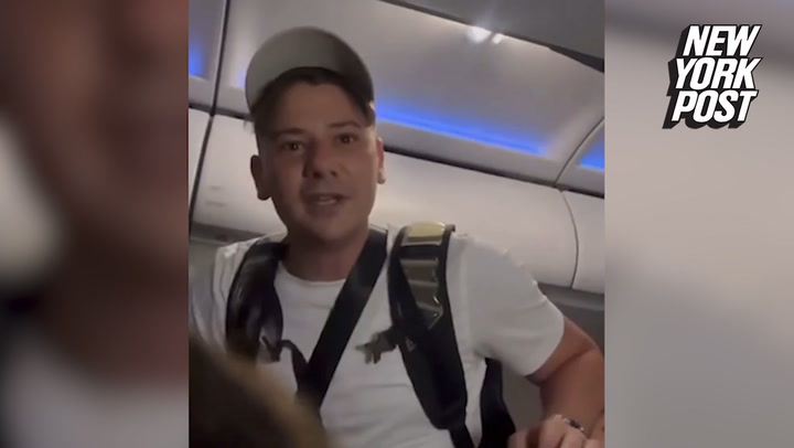 Video shows rowdy passenger booted from flight after slapping fellow traveler