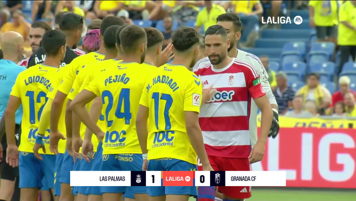 Las Palmas (1) - Granada (0): resumen, resultado y goles del partido de LaLiga EA Sports (J6)