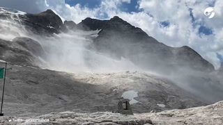 Tragedia en Italia: seis muertos y 10 desaparecidos por un desprendimiento en un glaciar de los Alpes