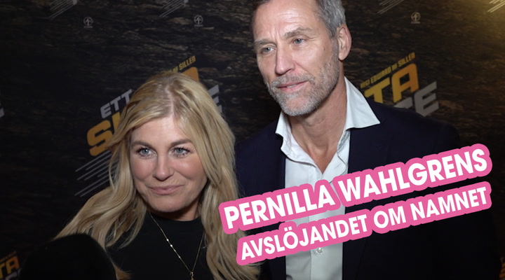 Pernilla Wahlgren om namnbytet efter bröllopet med Christian Bauer