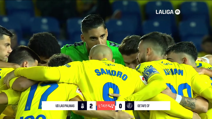 Las Palmas 2-0 Getafe: resumen y goles | LaLiga EA Sports
