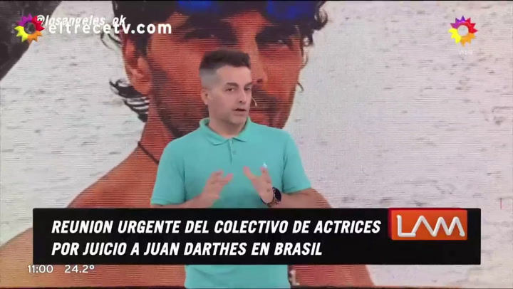 La causa contra Juan Darthés dio un giro que complica al actor: 'No se va a poder escapar de Brasil'