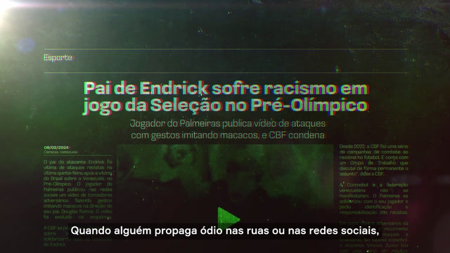Palmeiras lança campanha Somos Sociedade em combate ao ódio