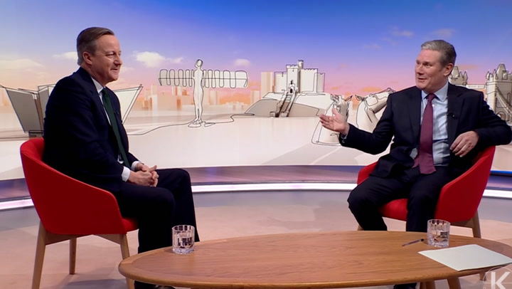 Keir Starmer hits back at David Cameron's advice to 'get a plan'