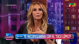 Sabrina Rojas habló sobre su relación con Tucu López