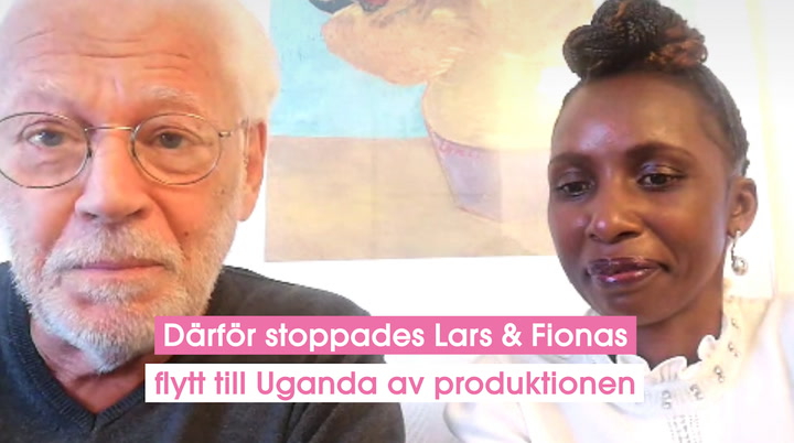 Älskar, älskar inte-produktionen stoppade parets flytt till Uganda