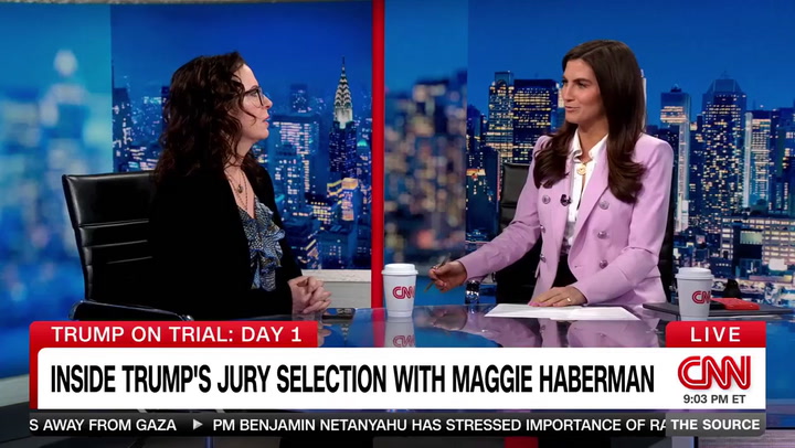 Haberman: Trump 'Made a Pretty Specific Stare' After Report he Dozed Off During Trial
