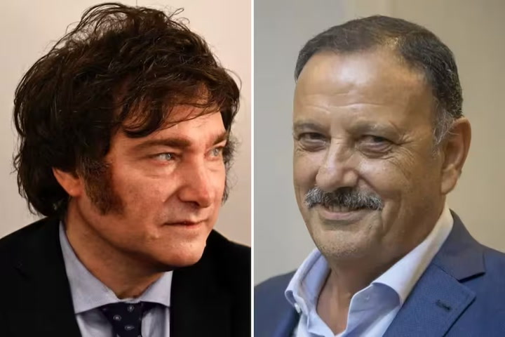 Javier Milei criticó al gobernador Ricardo Quintela por contratar a Lali Espósito y no pagar sueldos