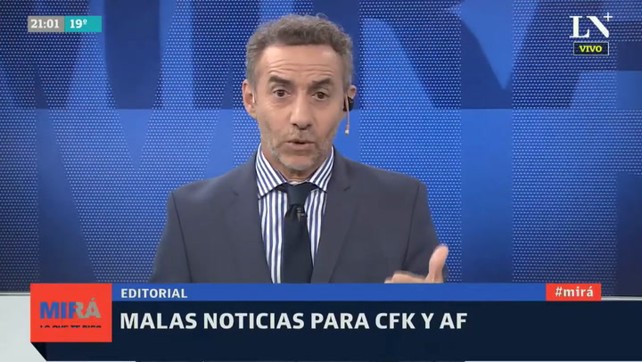 Mala noticia para CFK y Alberto Fernández, y “un tiro para el lado de la Justicia” - Editorial