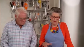 Watch: Prue Leith swears during The One Show while discussing husband