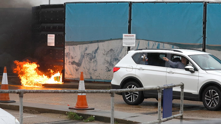 Firebombing of immigration processing centre in Dover declared terrorist incident