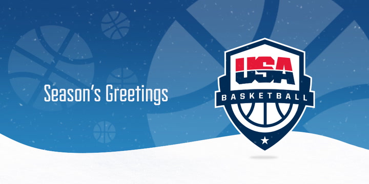 2021 USA Basketball Holiday Card