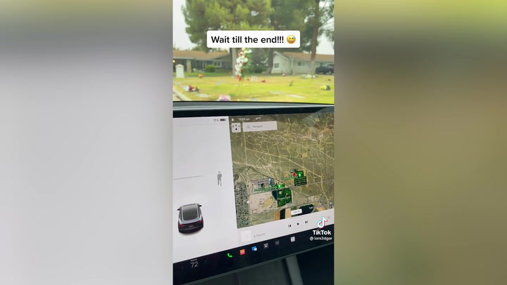 Creepy video shows Tesla detecting people in empty cemetery