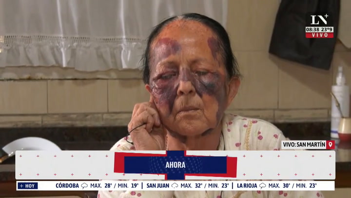 Brutal robo por media jubilación y el aguinaldo a una abuela en San Martín