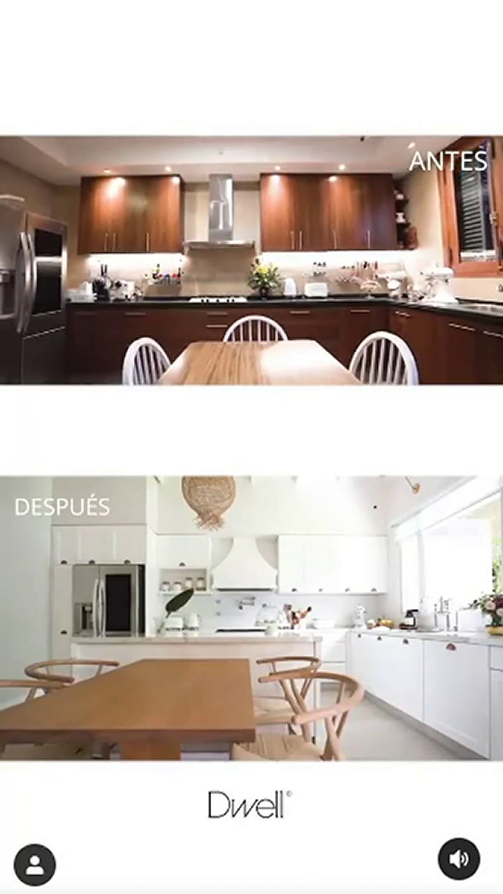 Antes y después: Lourdes Sánchez remodeló su cocina y mostró cómo quedó - Fuente: Instagram @lourdes